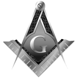 Masonic Square And Compasses (mono)